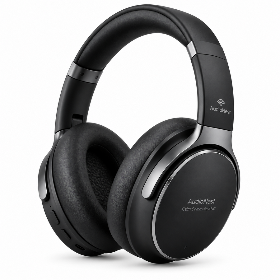 AudioNest Calm Commute ANC Headphones