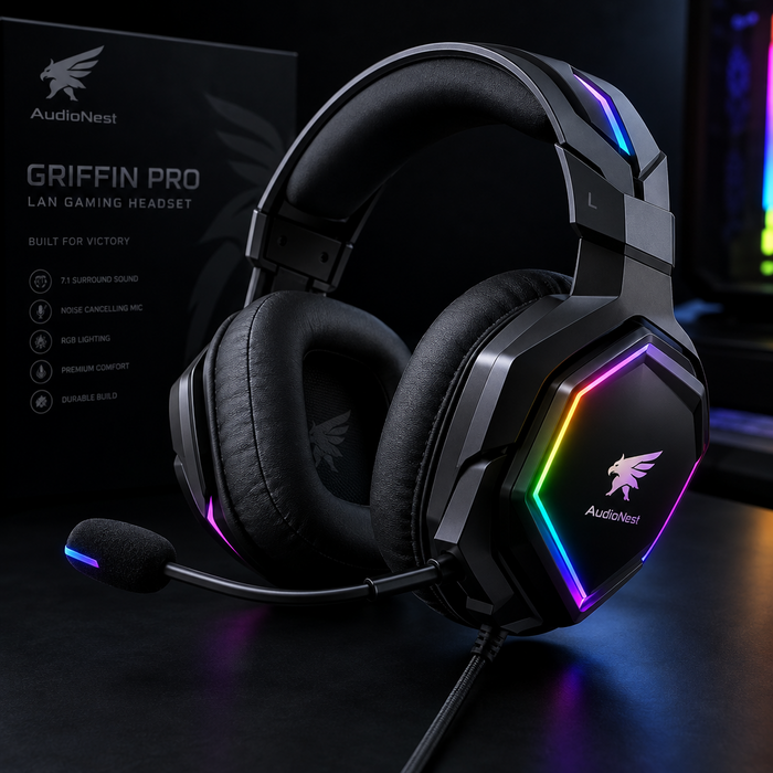 AudioNest Griffin Pro LAN Gaming Headset