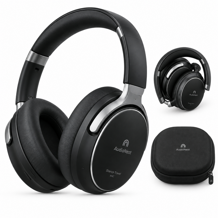 AudioNest Silence Travel ANC Headphones