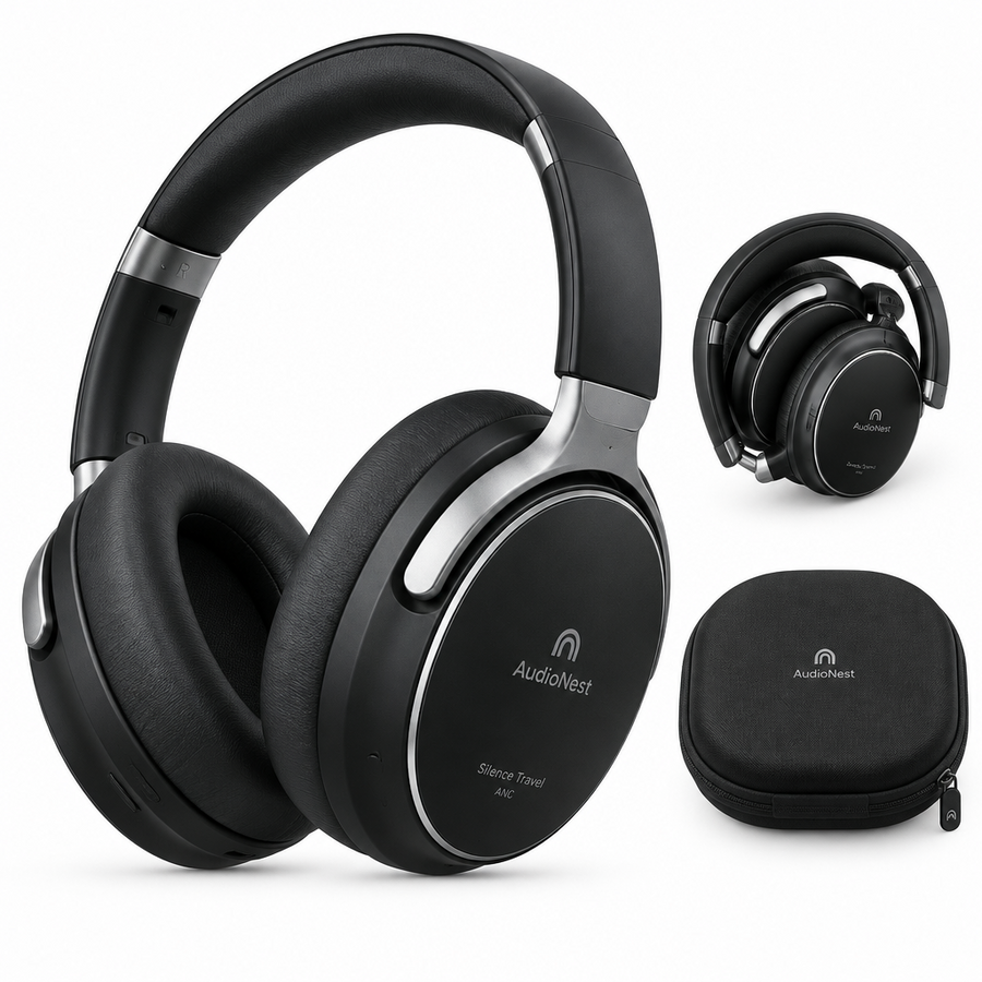 AudioNest Silence Travel ANC Headphones