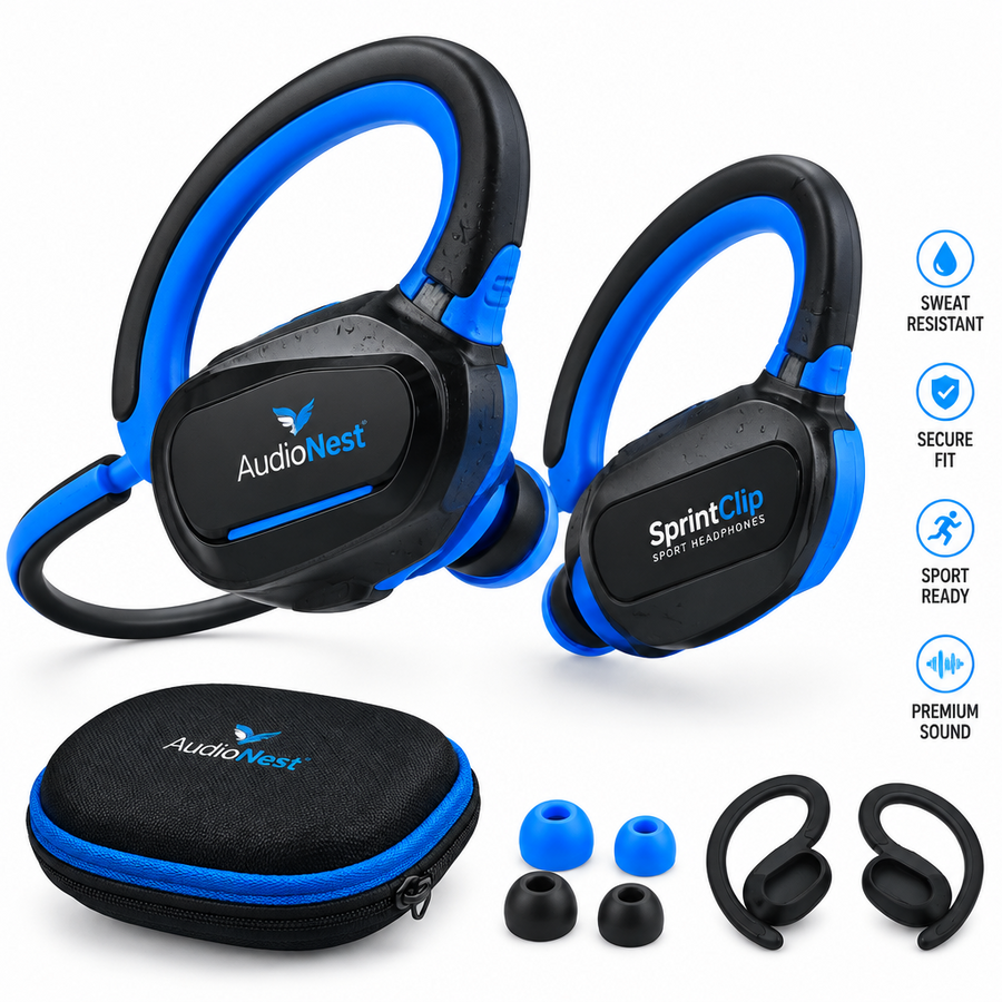 AudioNest SprintClip Sport Headphones