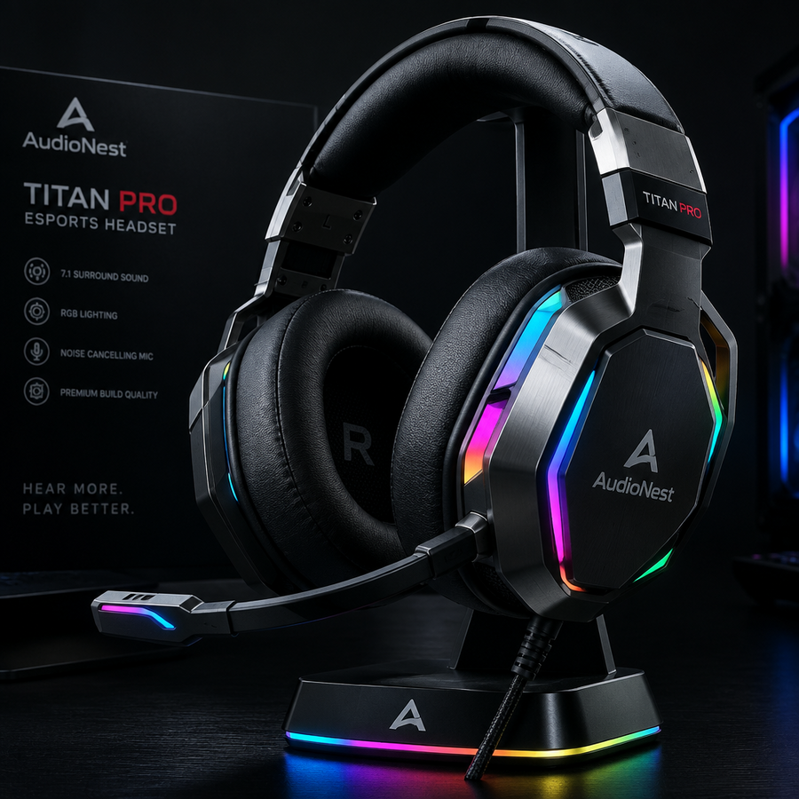 AudioNest Titan Pro Esports Headset