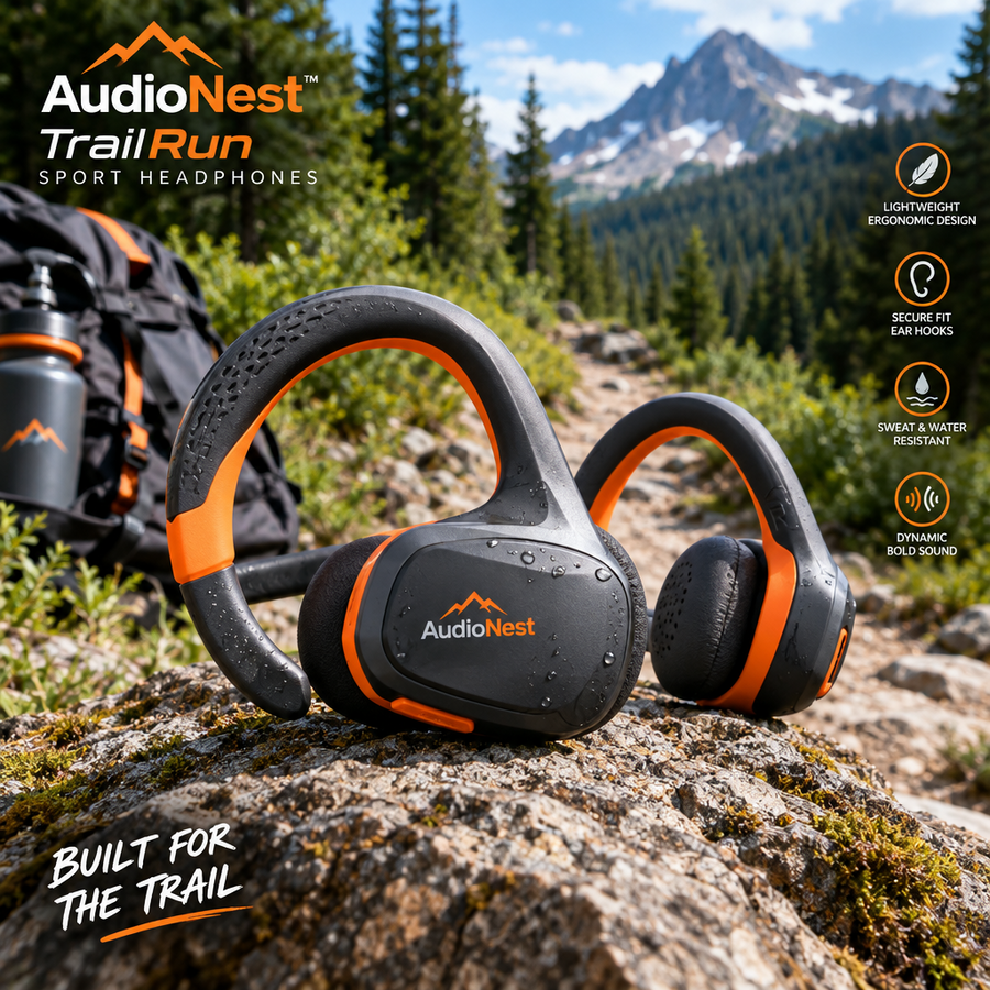 AudioNest TrailRun Sport Headphones