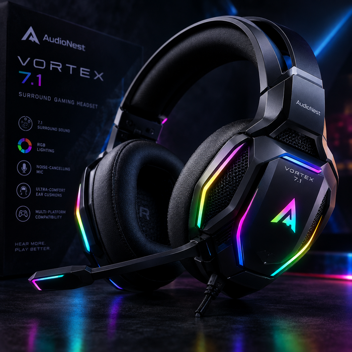 AudioNest Vortex 7.1 Surround Gaming Headset