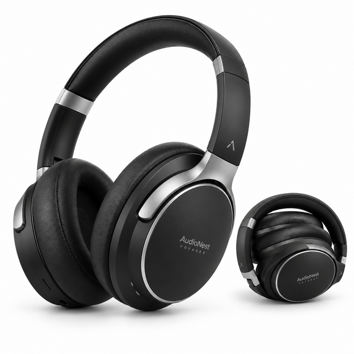 AudioNest Voyager Travel Over-Ear Headphones