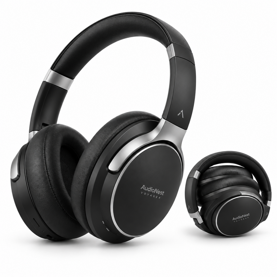 AudioNest Voyager Travel Over-Ear Headphones